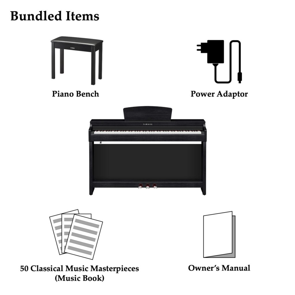 Yamaha CLP-725 Clavinova Digital