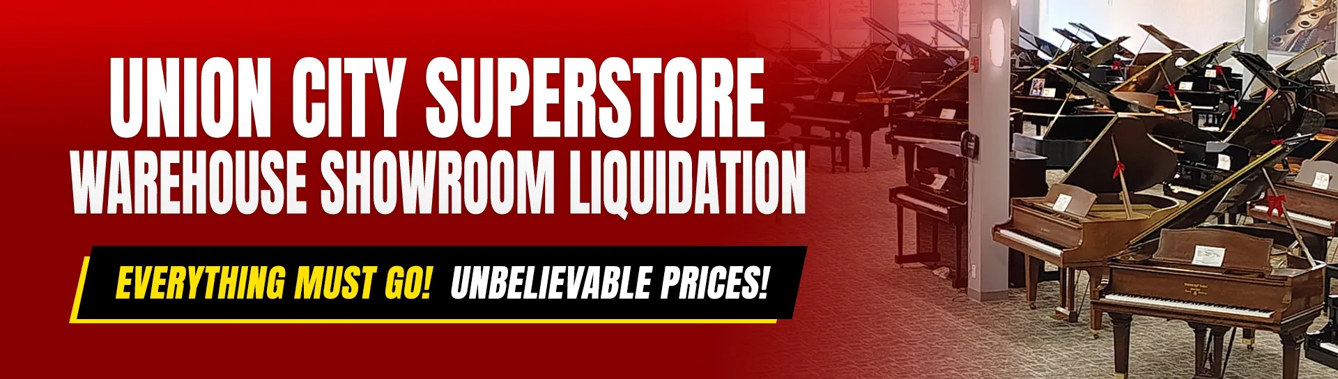 Union City Superstore Warehouse Showroom Liquidation