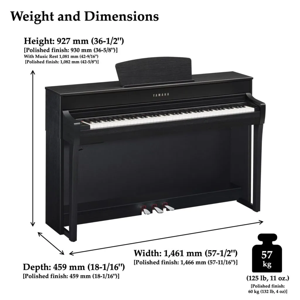 Yamaha CLP-735 Clavinova Digital