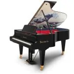 Bösendorfer The Great Wave Off Kanagawa 214VC Grand #5