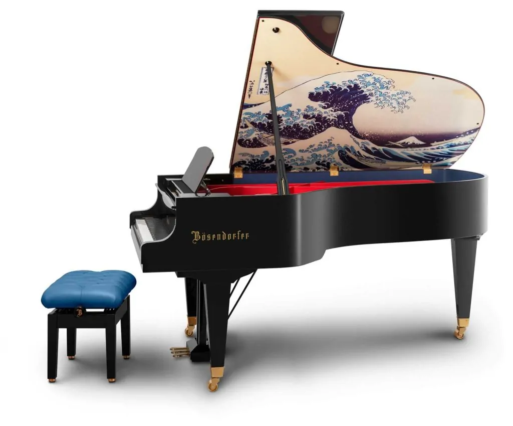 Bösendorfer The Great Wave Off Kanagawa 214VC Grand