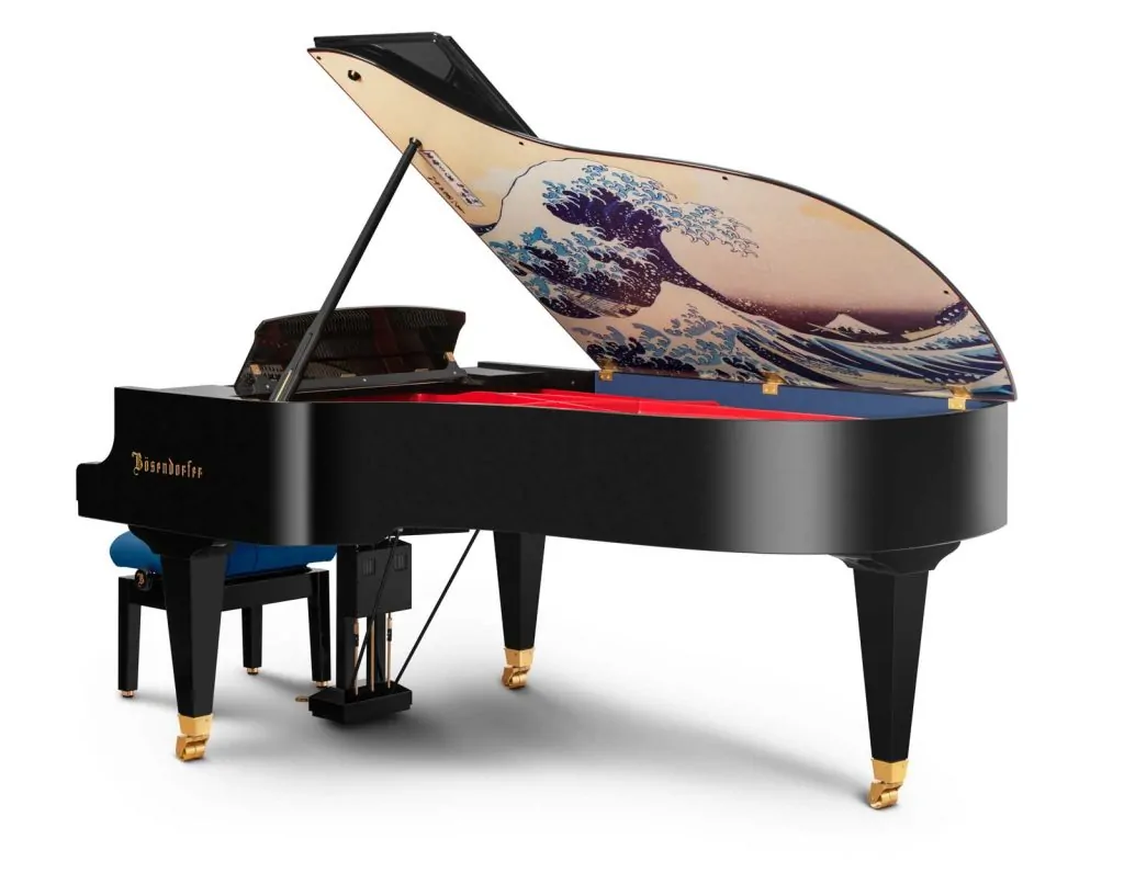 Bösendorfer The Great Wave Off Kanagawa 214VC Grand