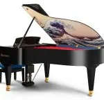 Bösendorfer The Great Wave Off Kanagawa 214VC Grand #3